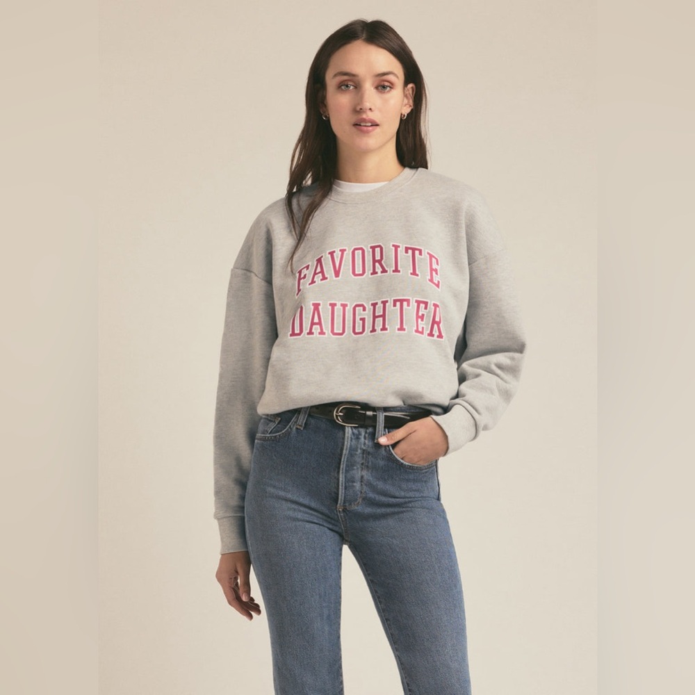 Favorite Daughter THE COLLEGIATE SWEATSHIRT size xs